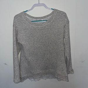 White and Black sweater